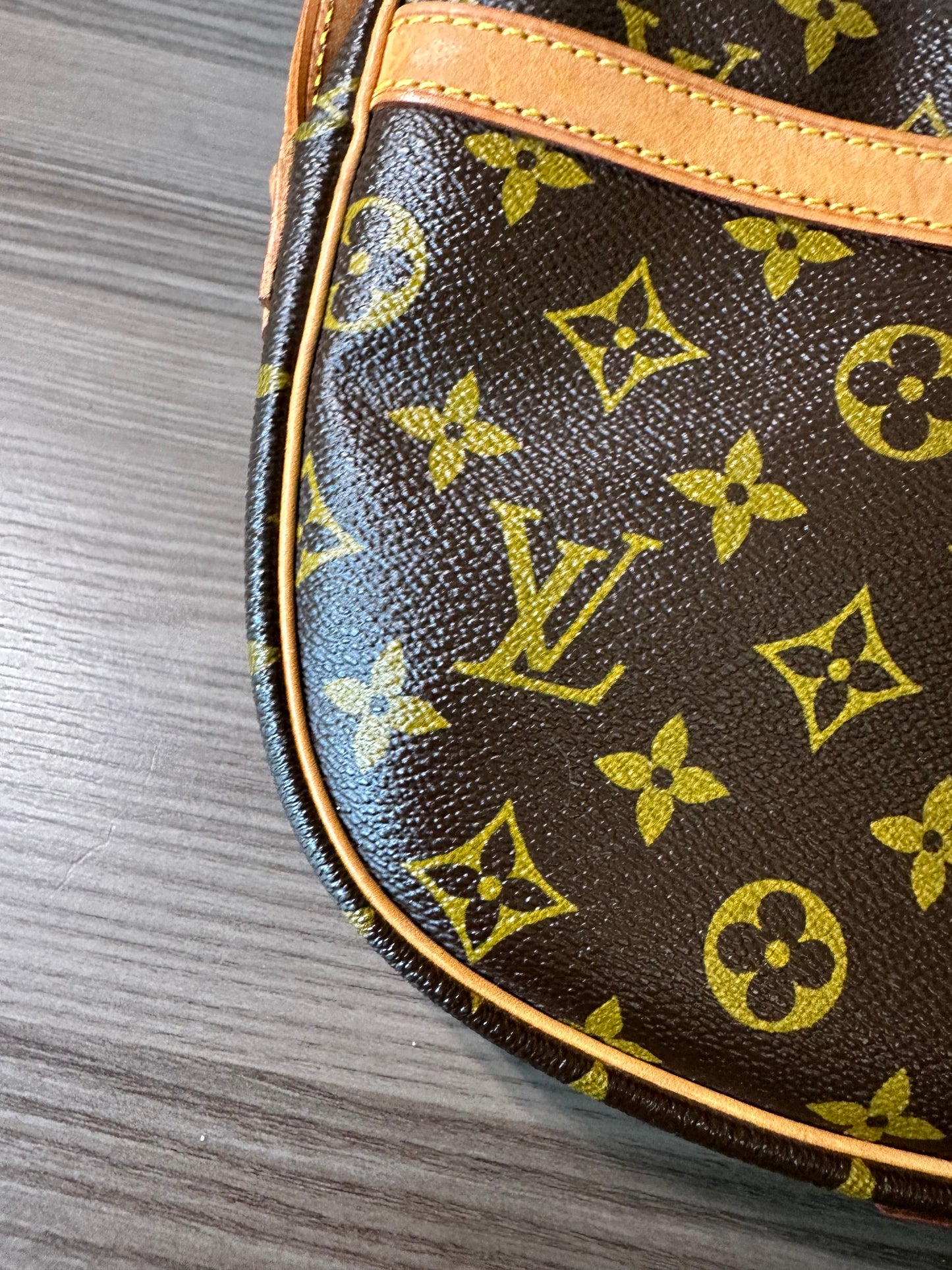 Pre-owned Authentic Louis Vuitton Jeune Fille MM Monogram Shoulder / Crossbody Bag