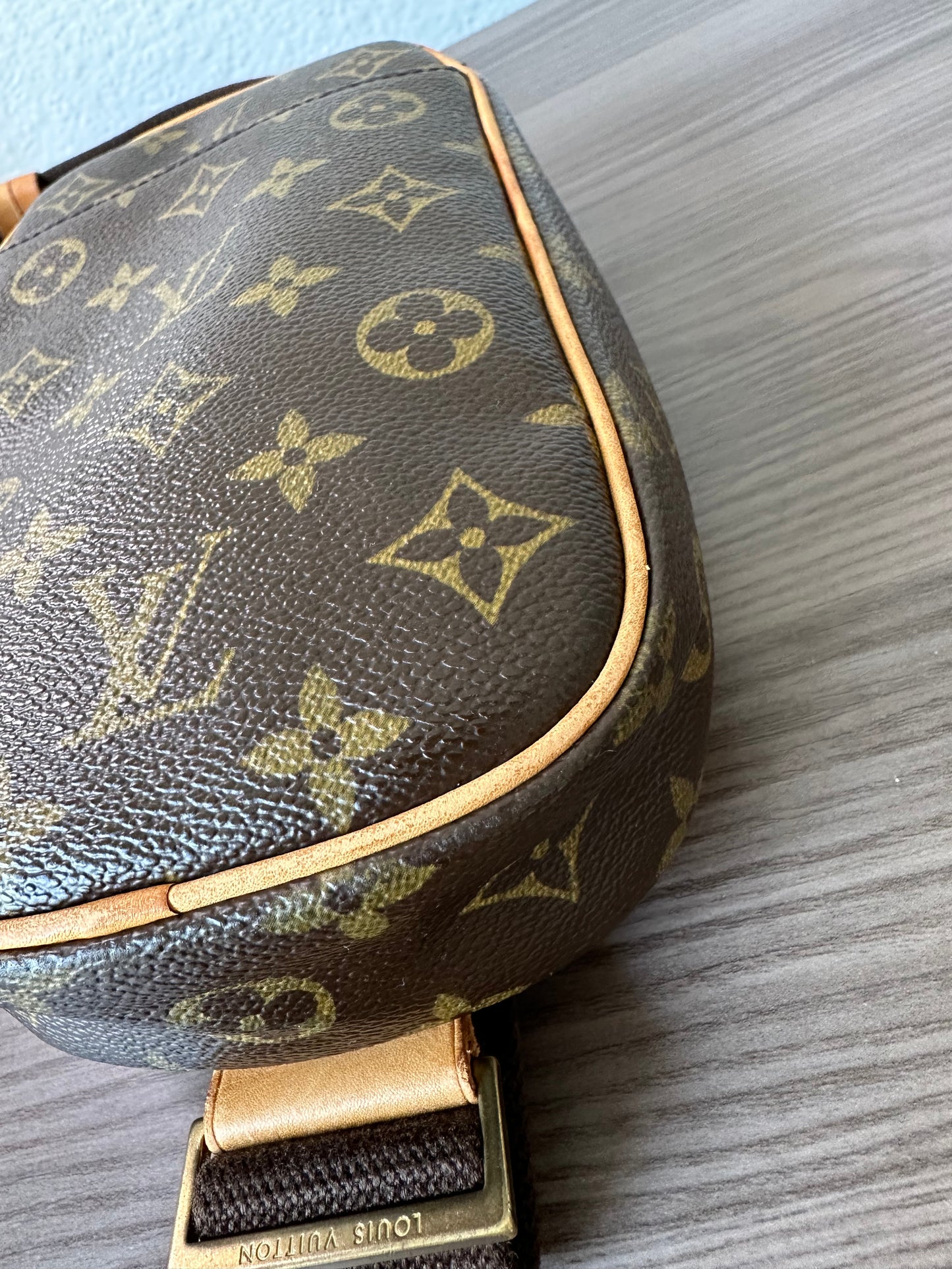 Pre-owned Authentic Louis Vuitton Pochette Gange Monogram Bum Bag