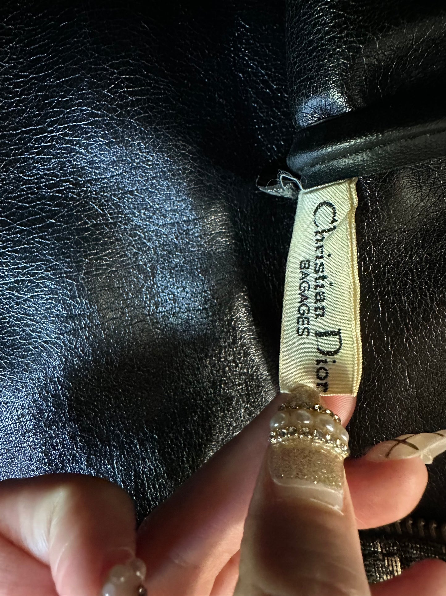 Pre-owned Authentic Christian Dior Trotter Boston Monogram Duffle / Handbag