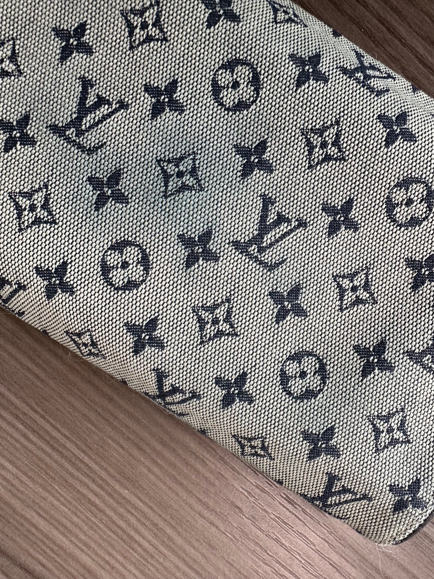 Pre-owned Louis Vuitton Mini Lin International Long Wallet