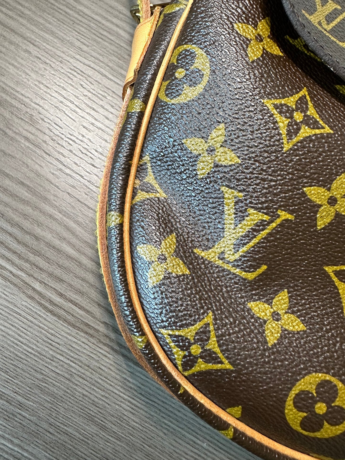 Pre-owned Authentic Louis Vuitton Jeune Fille MM Monogram Shoulder / Crossbody Bag