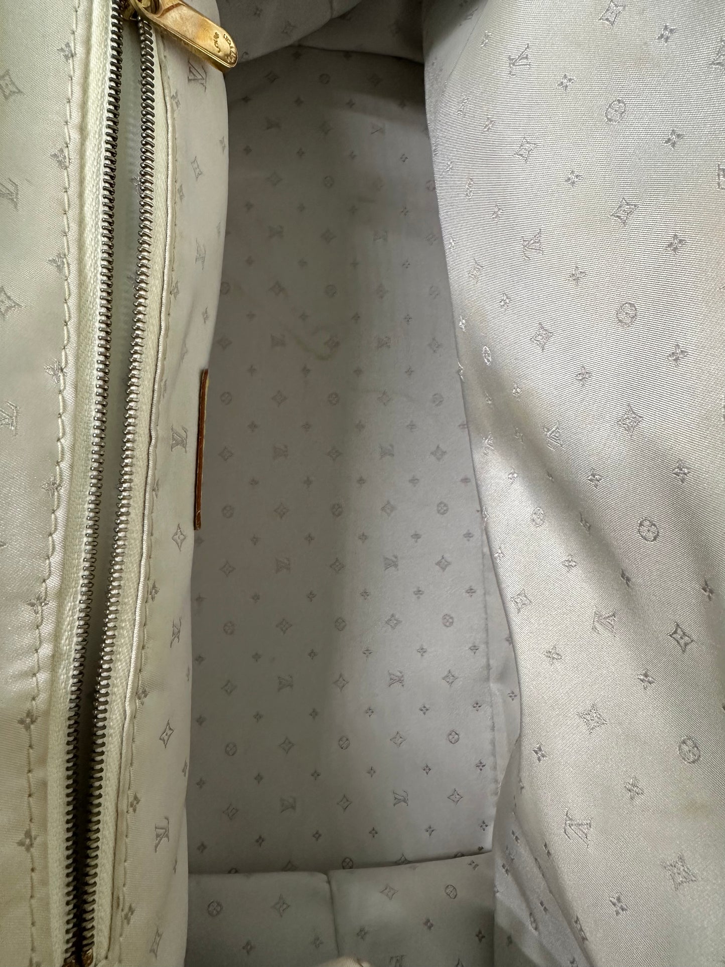 Pre-owned Louis Vuitton L'Ingenieux PM Blanc White Suhali Handbag