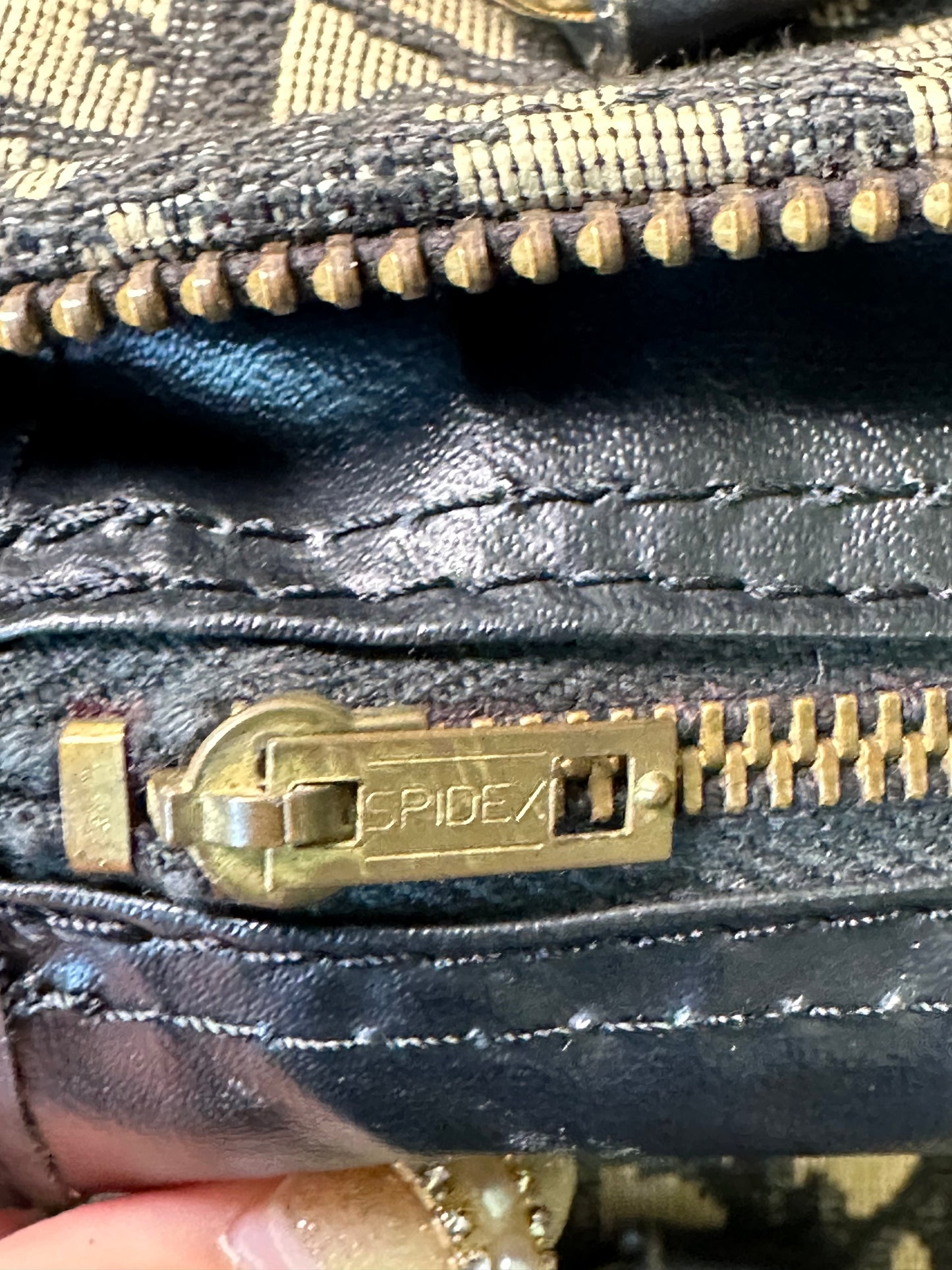 Pre-owned Authentic Christian Dior Trotter Boston Monogram Duffle / Handbag