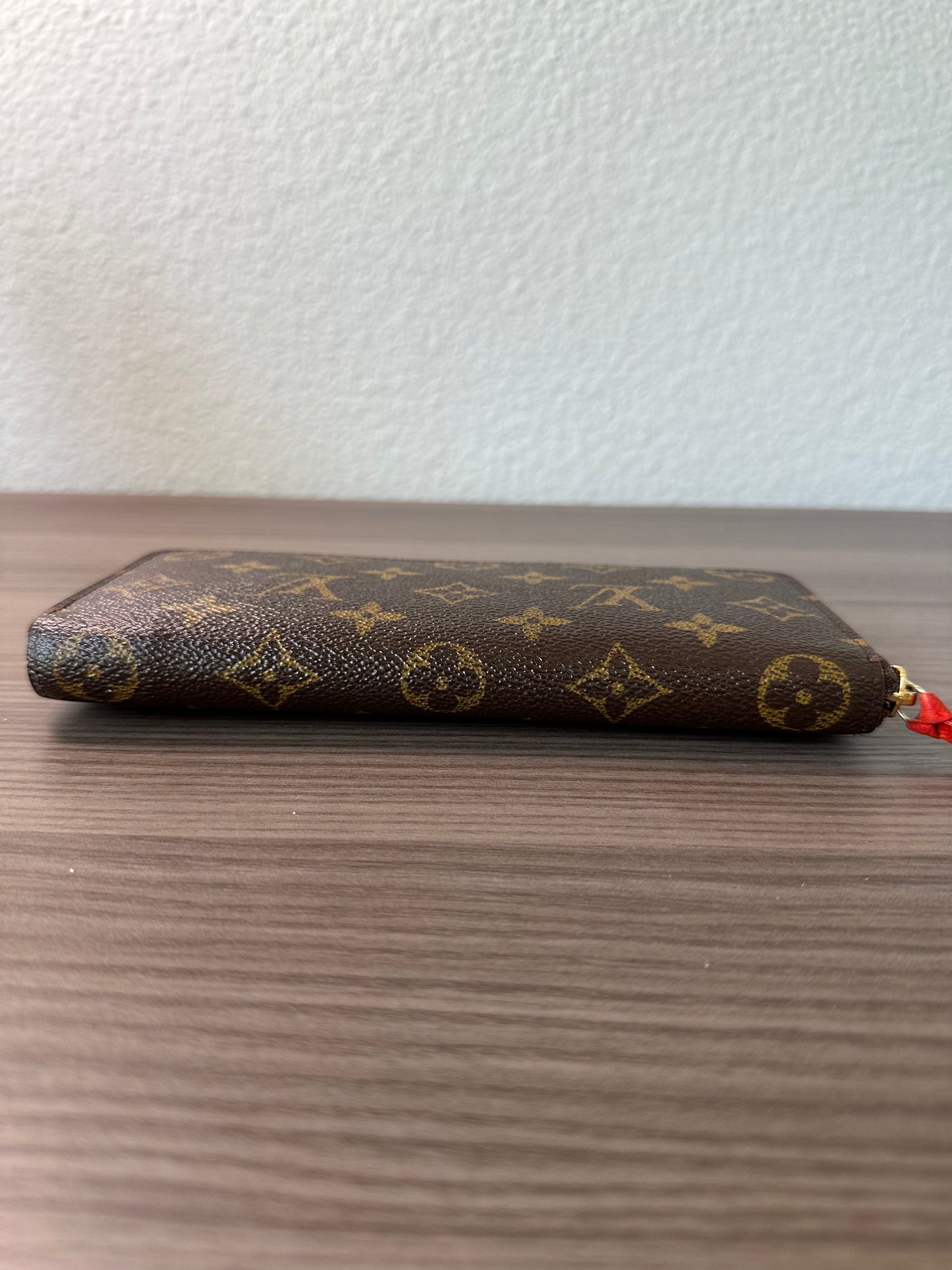 Pre-owned Authentic Louis Vuitton Monogram Zippy Wallet Portefeuille Clemence Long Wallet