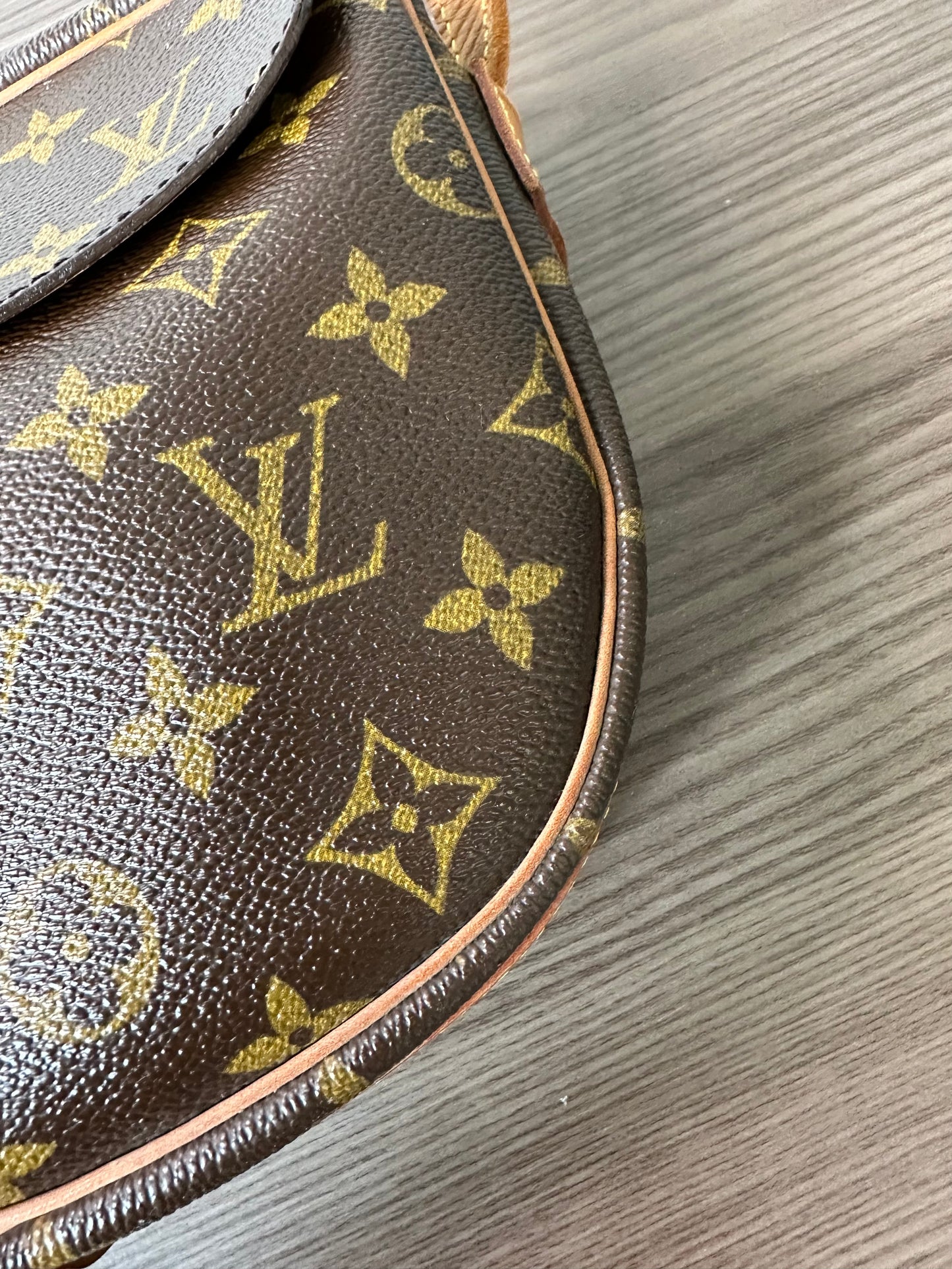 Pre-owned Authentic Louis Vuitton Jeune Fille MM Monogram Shoulder / Crossbody Bag