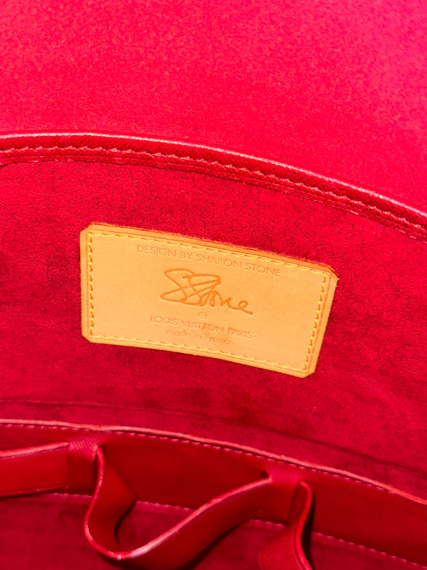 Pre-owned Authentic Louis Vuitton Amfar Three (Sharon Stone) Monogram Shoulder Bag