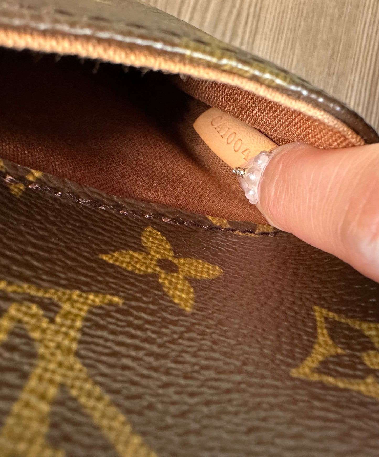 Pre-owned Authentic Louis Vuitton Pochette Gange Monogram Bum Bag