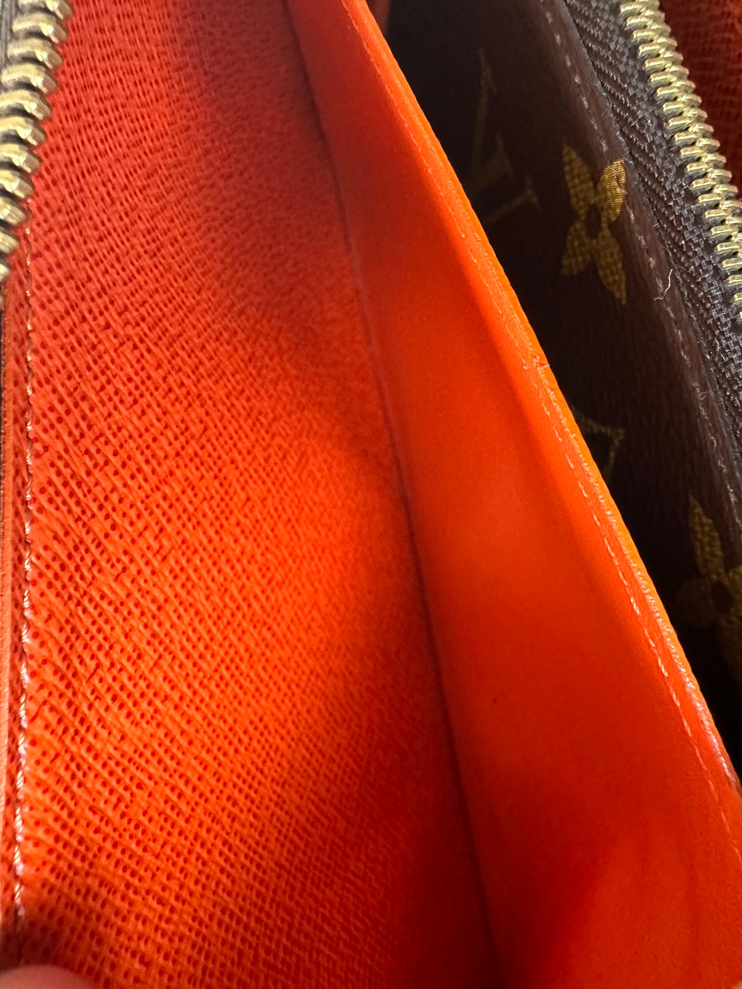 Pre-owned Authentic Louis Vuitton Monogram Zippy Wallet Portefeuille Clemence Long Wallet