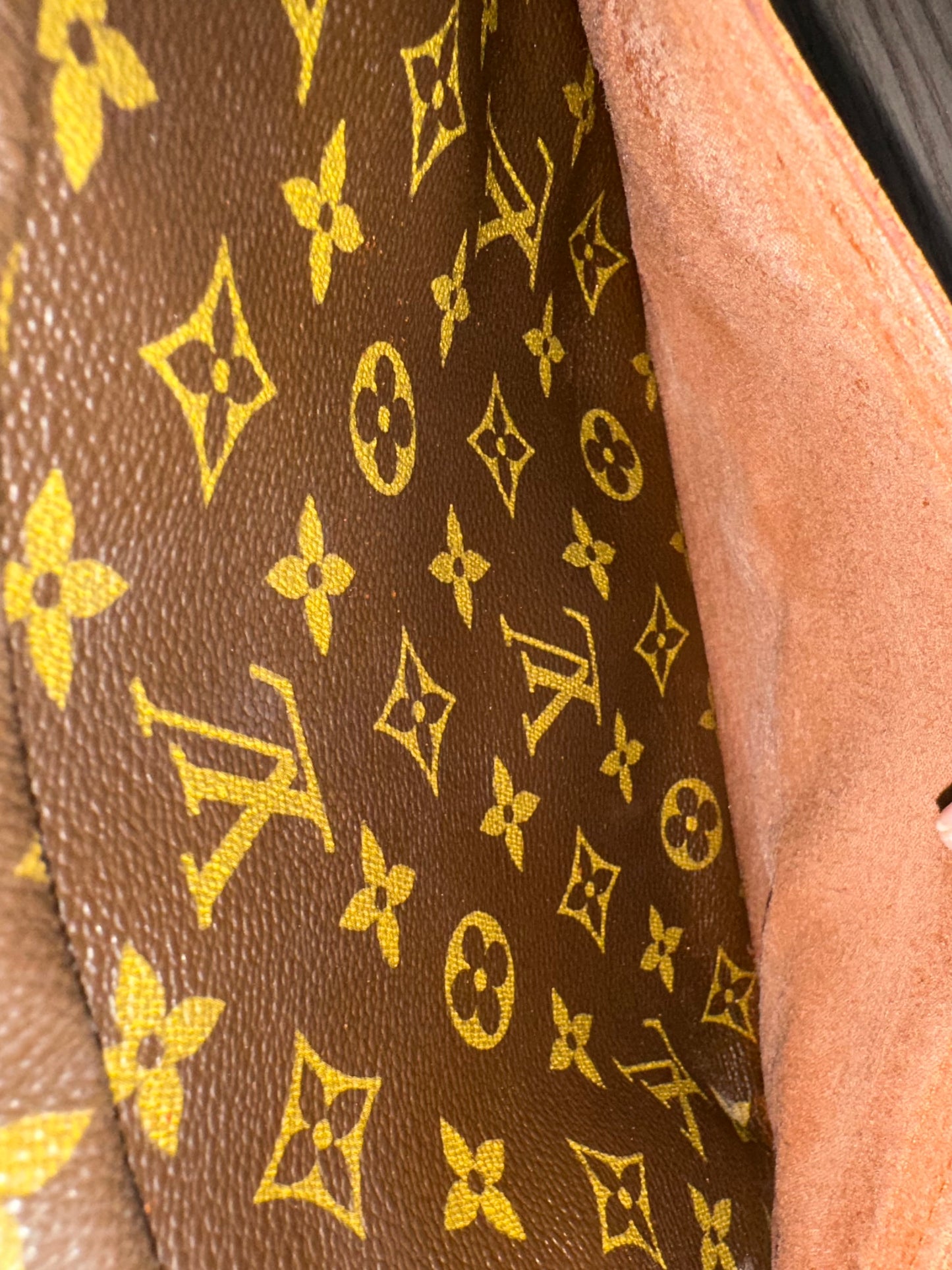 Pre-owned Authentic Louis Vuitton Jeune Fille MM Monogram Shoulder / Crossbody Bag