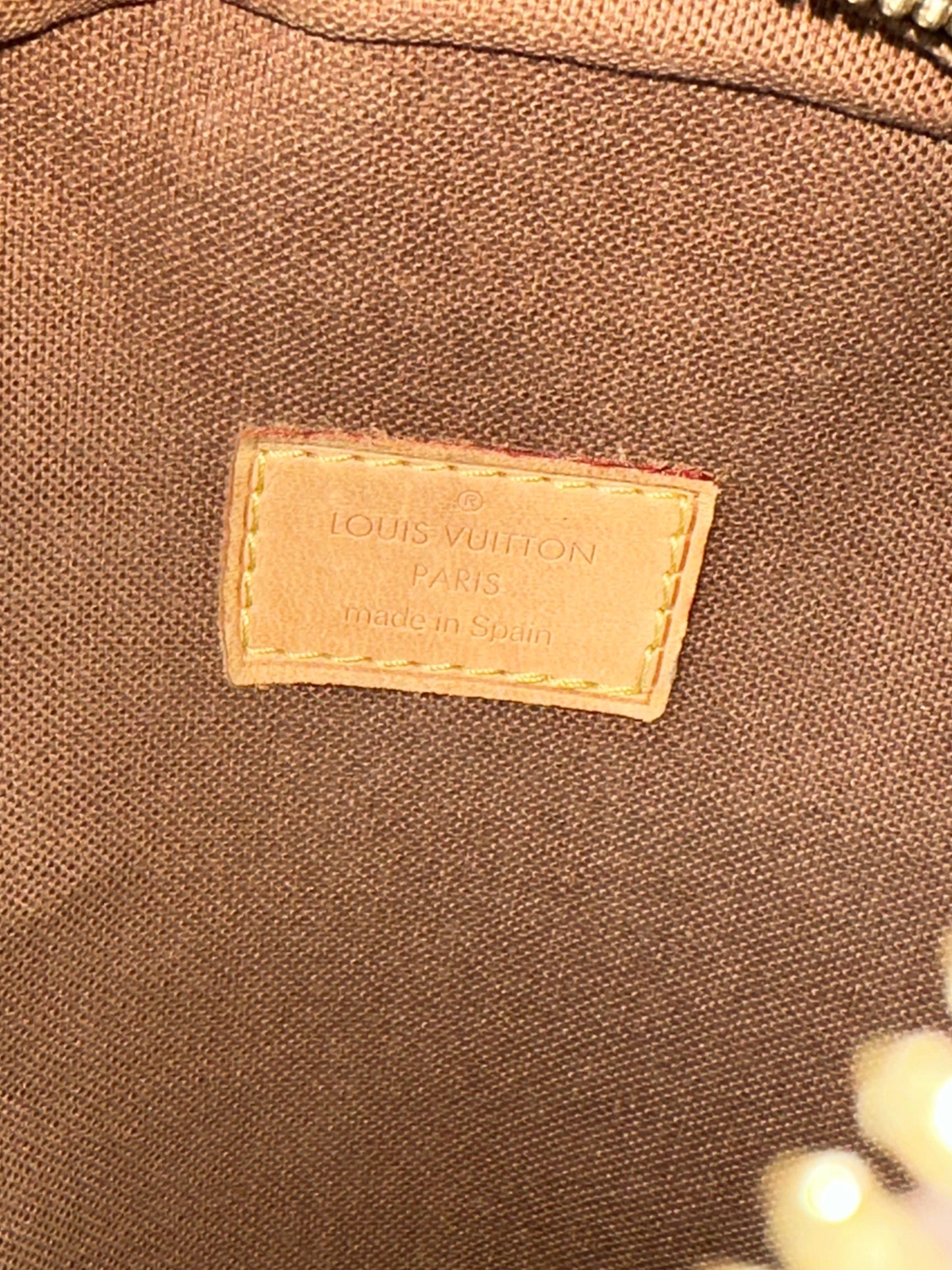 Pre-owned Authentic Louis Vuitton Pochette Gange Monogram Bum Bag