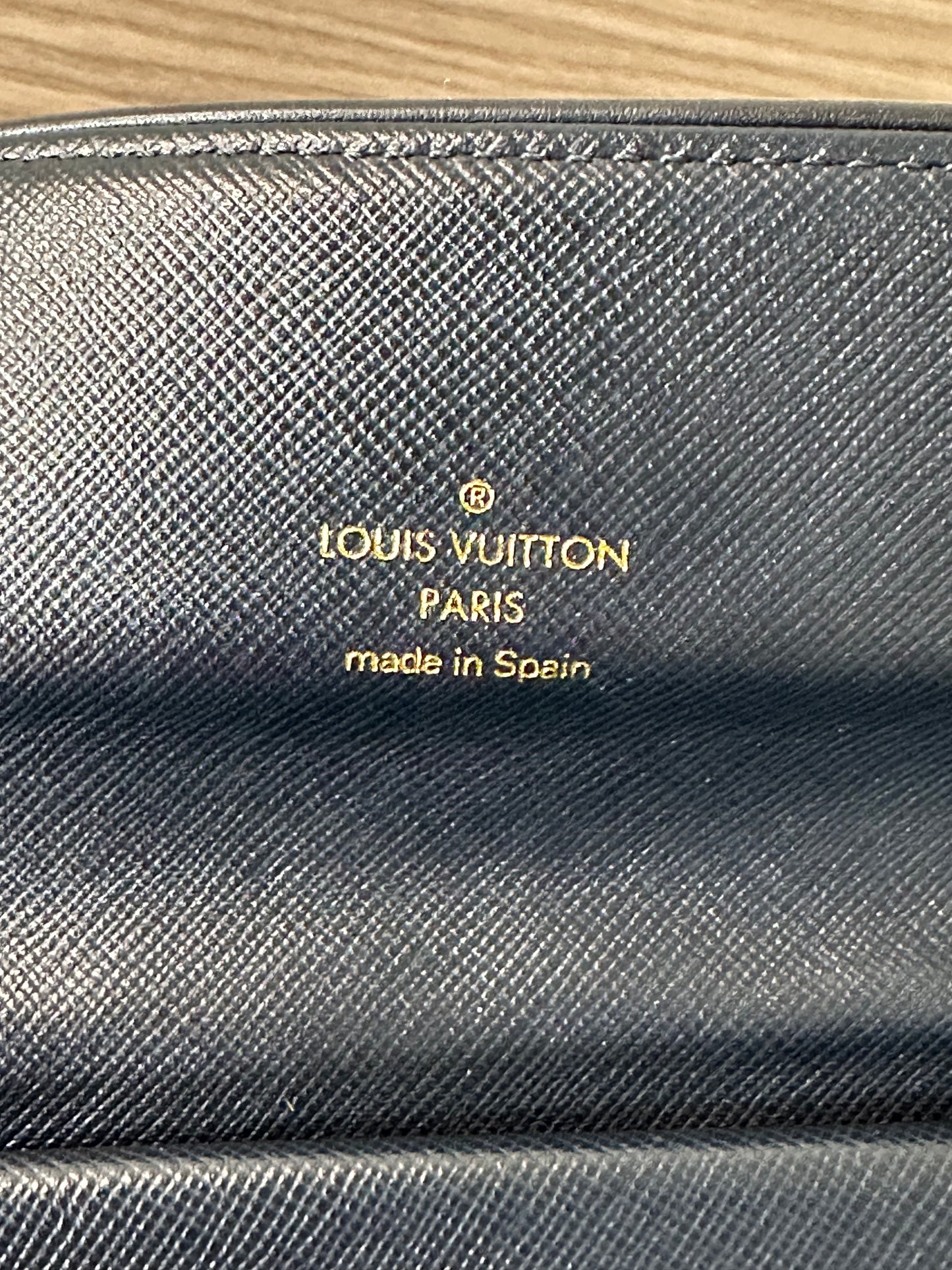 Pre-owned Louis Vuitton Mini Lin International Long Wallet