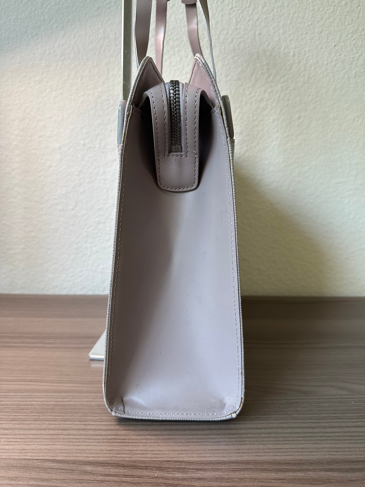 Pre-owned Authentic Louis Vuitton Croisette PM Grey Epi Shoulder Bag