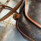 Pre-owned Authentic Louis Vuitton Saumur 30 Monogram Crossbody Bag