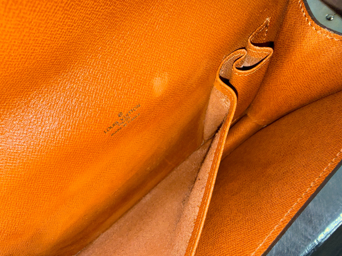 Pre-owned Authentic Louis Vuitton Vintage Chaillot Monogram Canvas Clutch Handbag