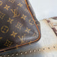 Pre-owned Authentic Louis Vuitton Deauville Monogram Handbag