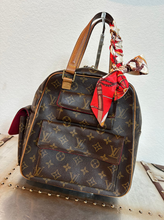 Pre-owned Authentic Louis Vuitton Excentri Cite Monogram Handbag