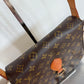 Pre-owned Authentic Louis Vuitton Saint Cloud GM Monogram Crossbody Bag