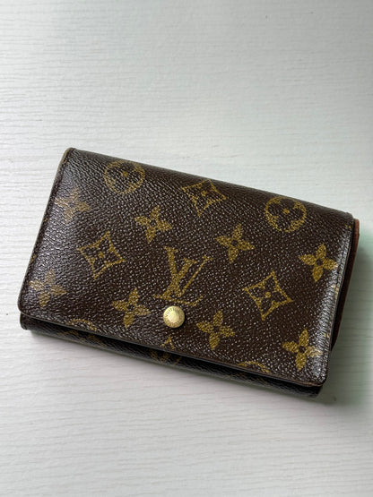 Pre-owned Authentic Louis Vuitton Porte Monnaie Monogram Billet Wallet