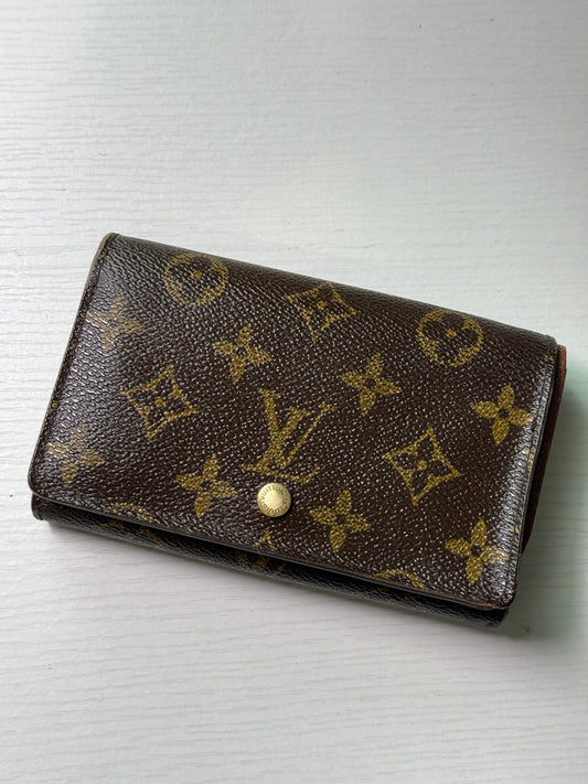 Pre-owned Authentic Louis Vuitton Porte Monnaie Monogram Billet Wallet