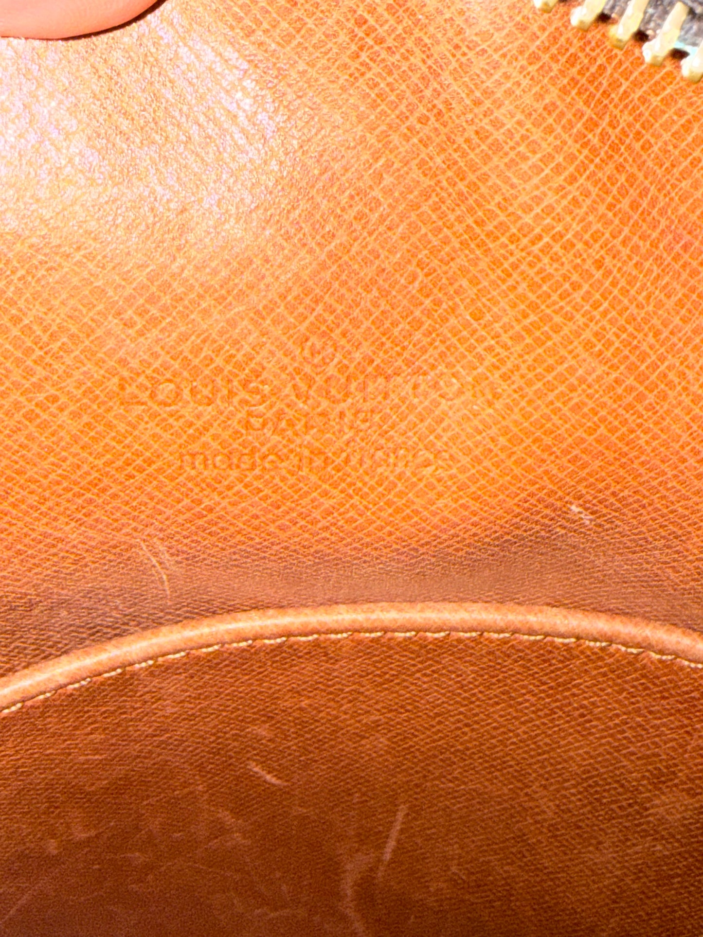 Pre-owned Authentic Louis Vuitton Danube Monogram Crossbody Bag