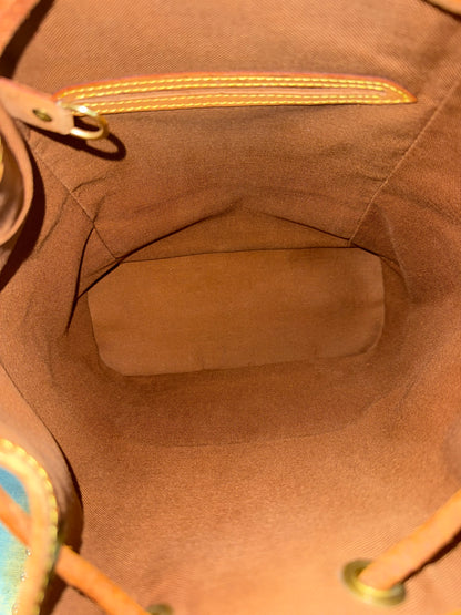 Pre-owned Authentic Louis Vuitton Montsouris MM Monogram Backpack