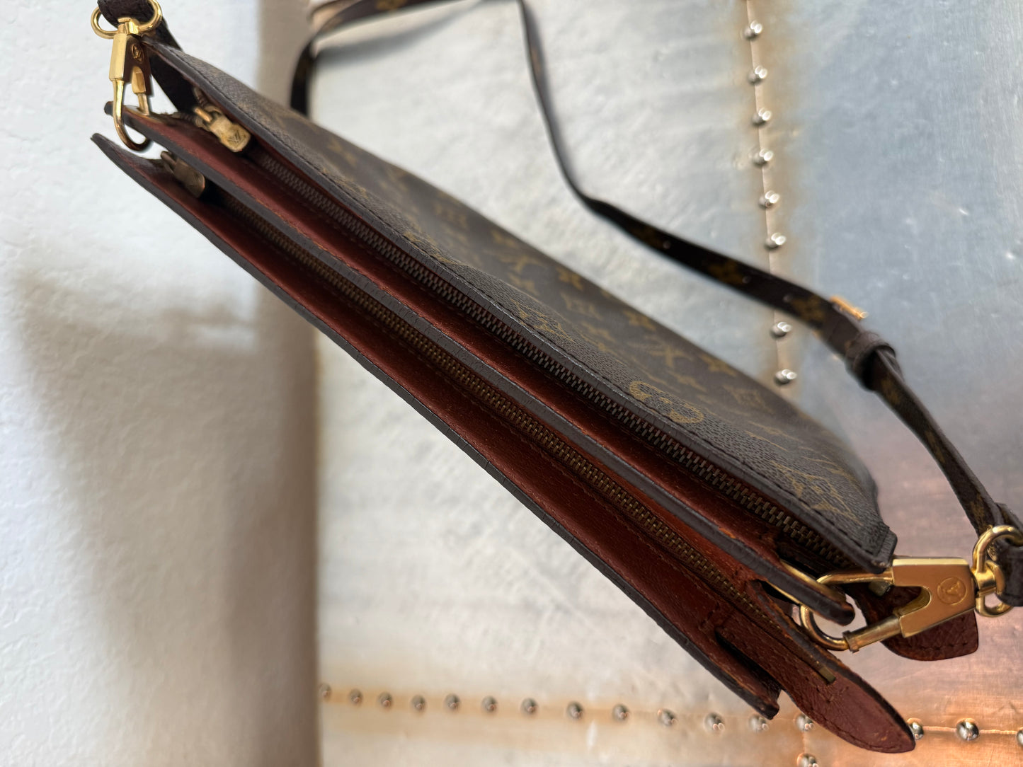 Pre-owned Authentic Louis Vuitton Enghien Monogram Shoulder Bag/ Crossbody Bag