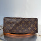 Pre-owned Authentic Louis Vuitton Looping MM Monogram Shoulder Bag