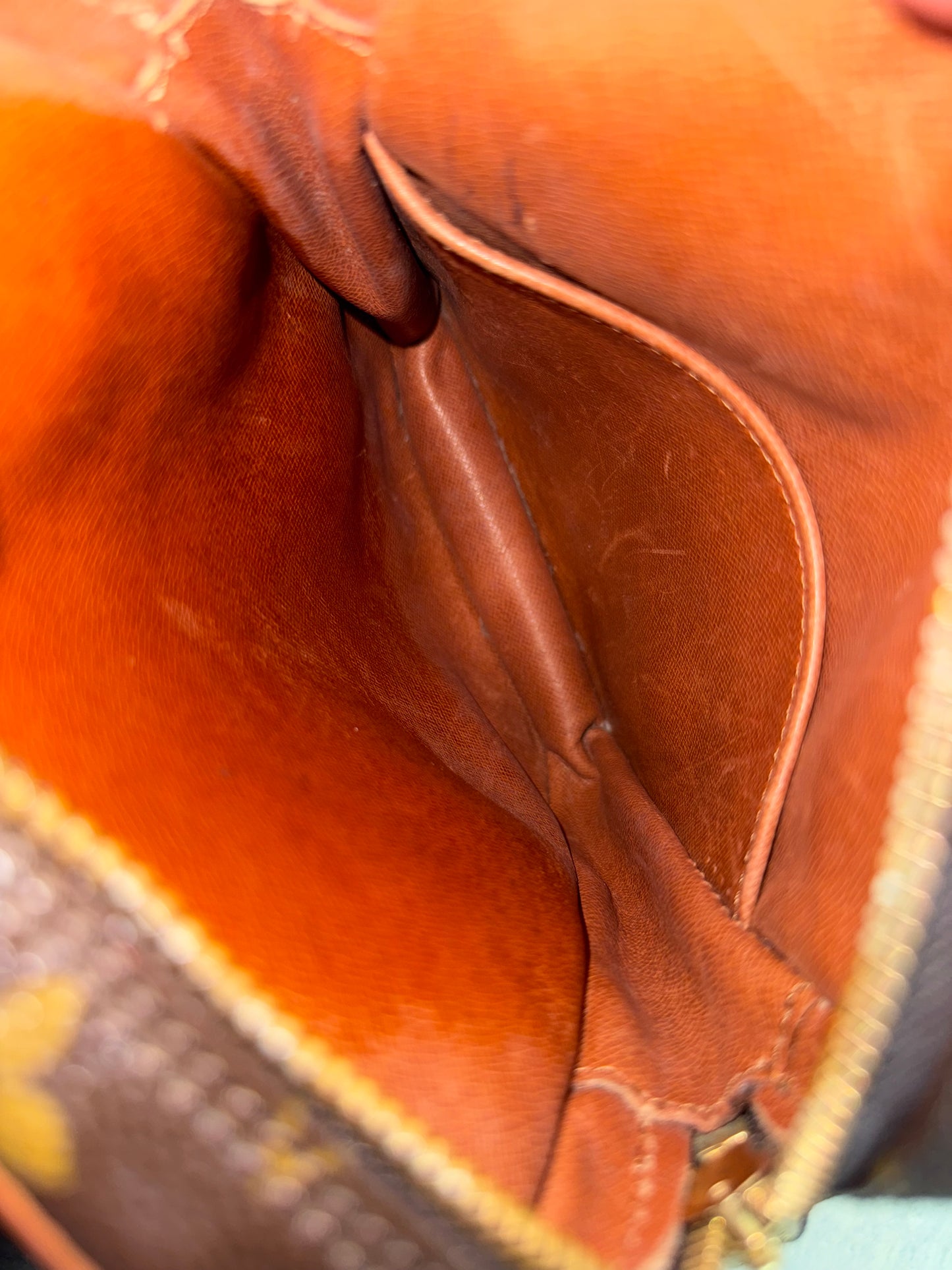 Pre-owned Authentic Louis Vuitton Danube Monogram Crossbody Bag