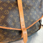Pre-owned Authentic Louis Vuitton Monogram Saumur 35 Crossbody Bag