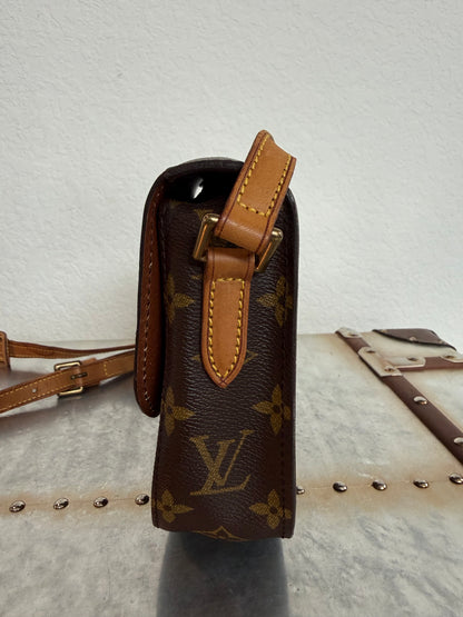 Pre-owned Authentic Louis Vuitton Saint Cloud PM Monogram Crossbody Bag