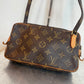 Pre-owned Authentic Louis Vuitton Marly Bandouliere Monogram Crossbody Bag