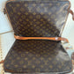 Pre-owned Authentic Louis Vuitton Monogram Saumur 35 Crossbody Bag