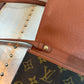 Pre-owned Authentic Louis Vuitton Bordeaux 27 2-Way Clutch / Shoulder Bag