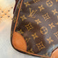 Pre-owned Authentic Louis Vuitton Danube Monogram Crossbody Bag