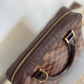 Pre-owned Authentic Louis Vuitton Brera Damier Ebene Handbag