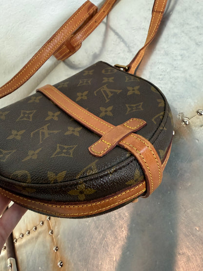 Pre-owned Authentic Louis Vuitton Chantilly PM Monogram Crossbody Bag