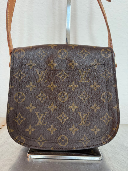 Pre-owned Authentic Louis Vuitton Saint Cloud MM Monogram Shoulder / Crossbody Bag