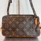 Pre-owned Authentic Louis Vuitton Marly Bandouliere Monogram Crossbody Bag