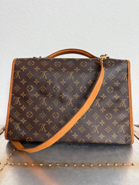 Pre-owned Authentic Louis Vuitton Beverly MM Monogram Shoulder Bag