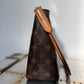 Pre-owned Authentic Louis Vuitton Looping MM Monogram Shoulder Bag