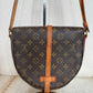 Pre-owned Authentic Louis Vuitton Chantilly MM Monogram Crossbody Bag
