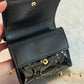 Pre-owned Vintage Christian Dior Patent Cannage Compact Wallet