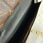 Pre-owned Authentic Louis Vuitton Macassar Vertical Zippy Monogram Wallet
