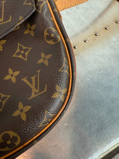 Pre-owned Authentic Louis Vuitton Jeune Fille GM Monogram Crossbody Bag