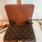 Pre-owned Louis Vuitton Cartouchiere MM Monogram Shoulder / Crossbody Bag