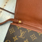 Pre-owned Authentic Louis Vuitton Bordeaux 27 2-Way Clutch / Shoulder Bag