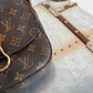 Pre-owned Authentic Louis Vuitton Saint Cloud MM Monogram Shoulder / Crossbody Bag