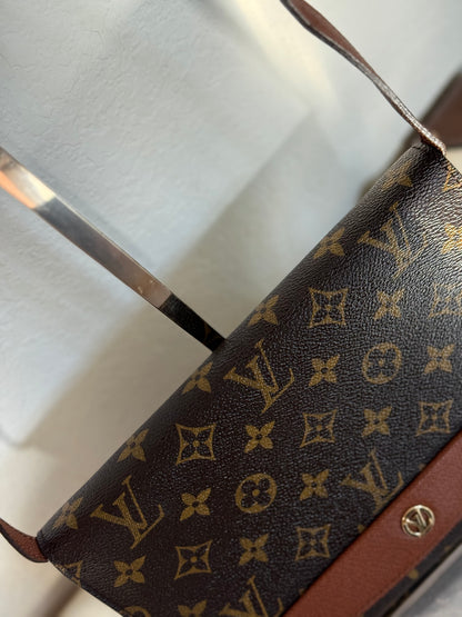 Pre-owned Authentic Louis Vuitton Bordeaux 2-Way Clutch / Shoulder Bag