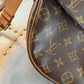 Pre-owned Authentic Louis Vuitton Jeune Fille GM Monogram Crossbody Bag