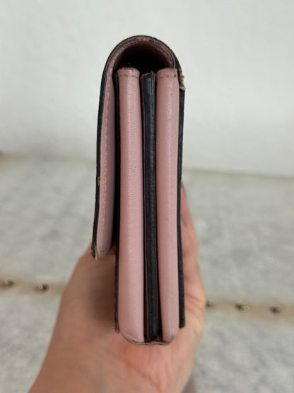 Pre-owned Authentic Louis Vuitton Flore Monogram Long Wallet